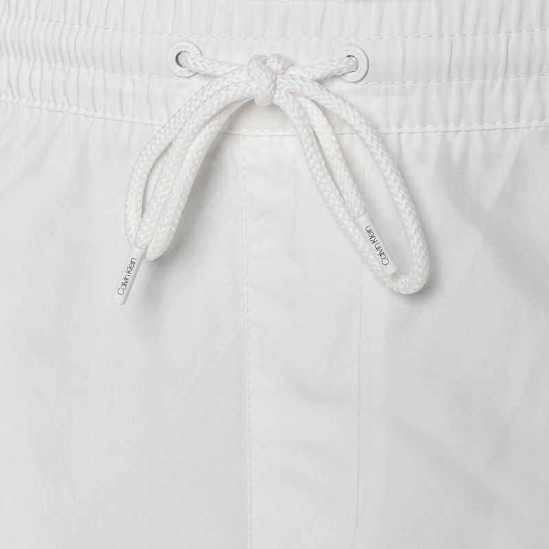 Ανδρικό Calvin Klein Medium Drawstring μαγιό σορτς λευκό 7