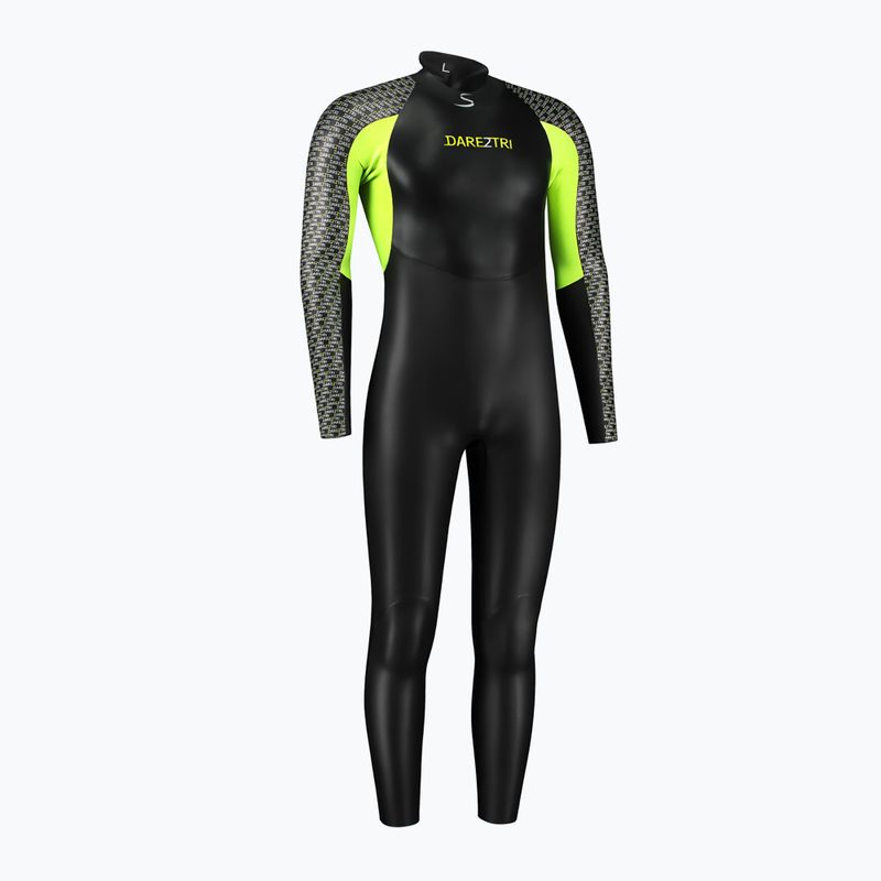 Ανδρική στολή Dare2Tri Dare2Swim 2.0 για τρίαθλο μαύρο 21012M