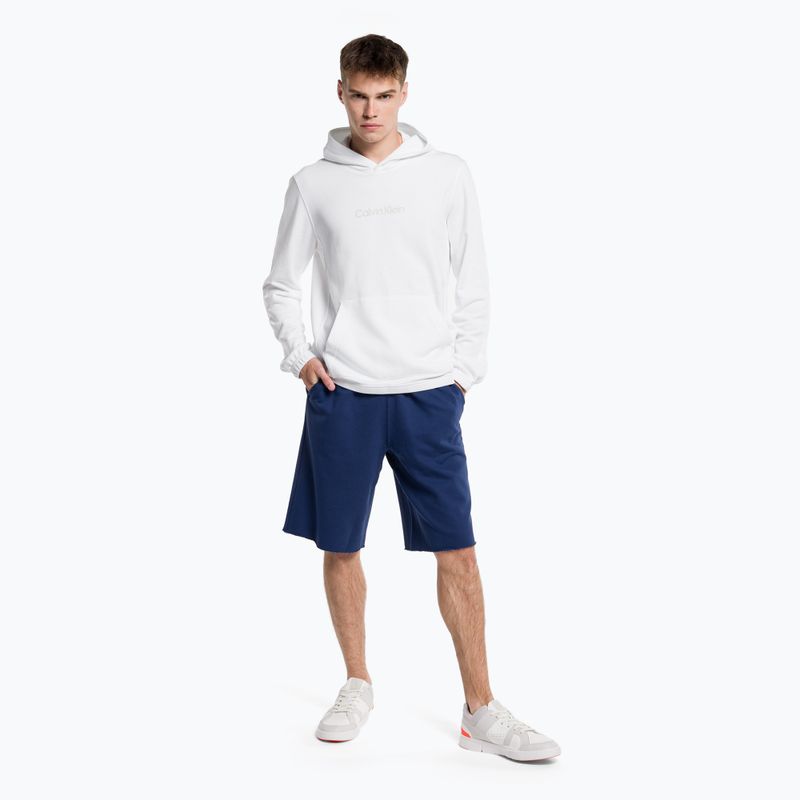 Ανδρικό Calvin Klein Hoodie YAF φωτεινό λευκό 2