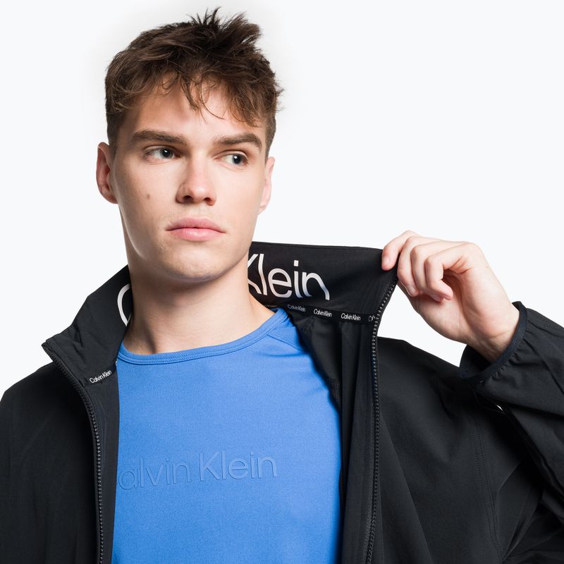 Ανδρικό μπουφάν Calvin Klein Windjacket BAE μαύρο μπουφάν ομορφιάς 5