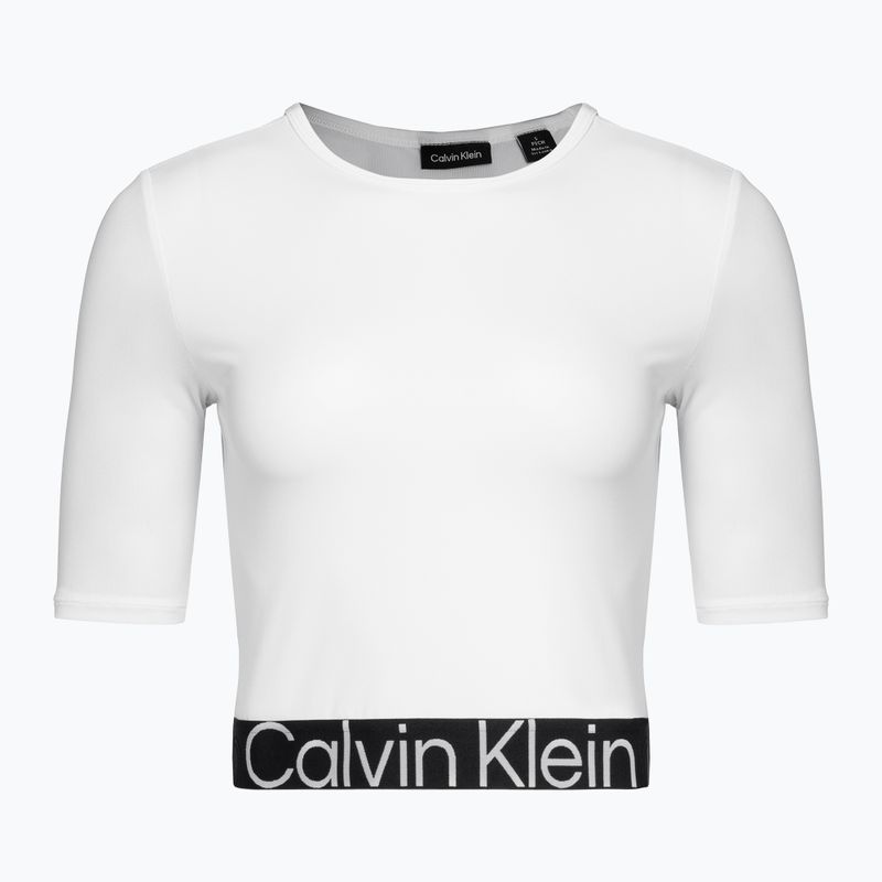 Γυναικείο Calvin Klein Knit bright white T-shirt 5