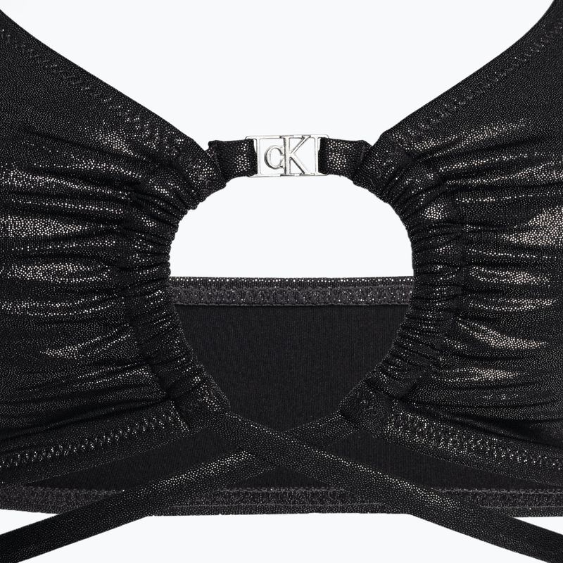 Calvin Klein Bralette-Rp μπλουζάκι μαύρο 3