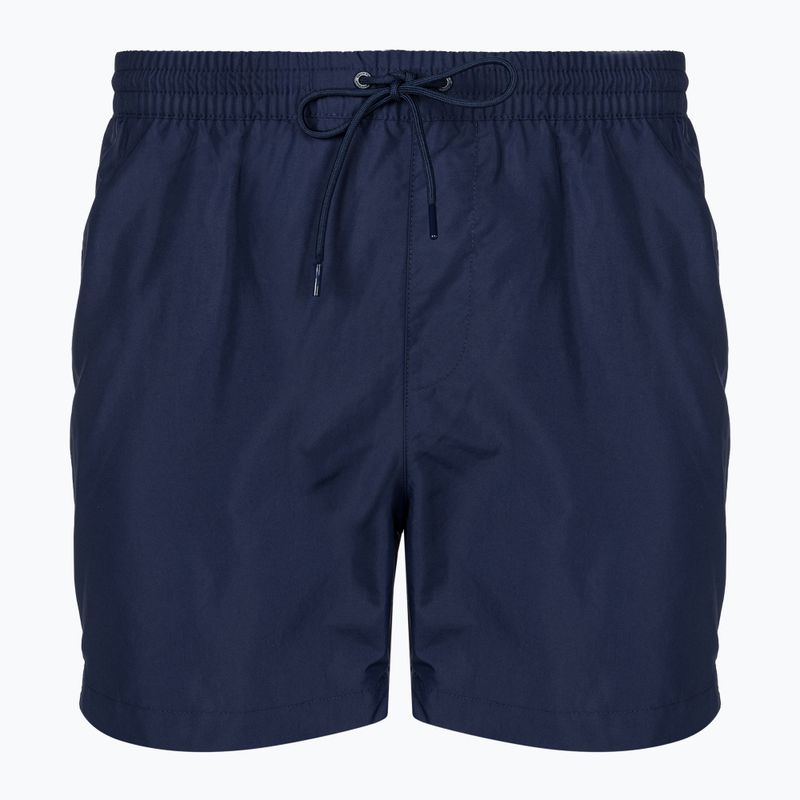 Ανδρικό Calvin Klein Medium Drawstring signature navy μαγιό σορτς