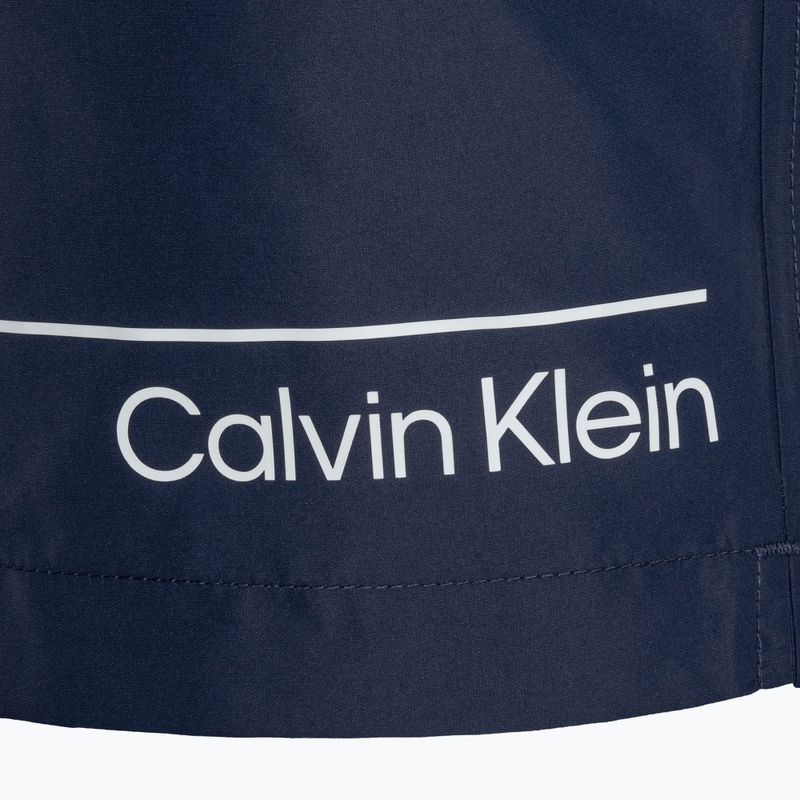 Ανδρικό Calvin Klein Medium Double WB signature navy μαγιό σορτς 5