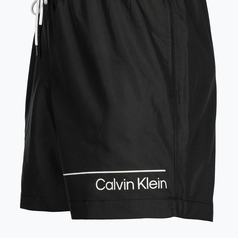 Ανδρικό Calvin Klein Medium Double μαύρο μαγιό σορτς 3