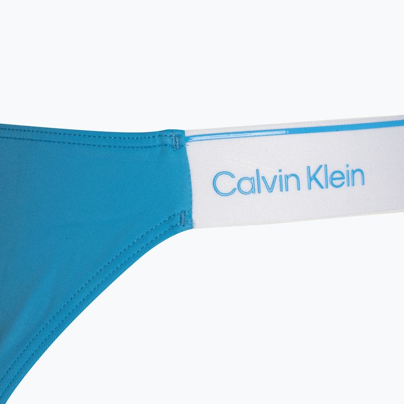 Calvin Klein Delta Σλιπ μπικίνι malibu blue 3