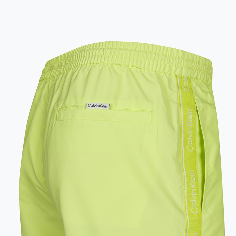 Ανδρικό Calvin Klein Medium Drawstring μαγιό σορτς sunny lime 4