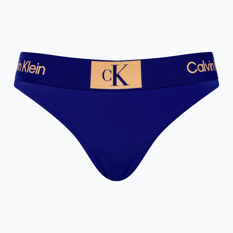 Calvin Klein Thong μαγιό σλιπ λιμνοθάλασσα μεσάνυχτα