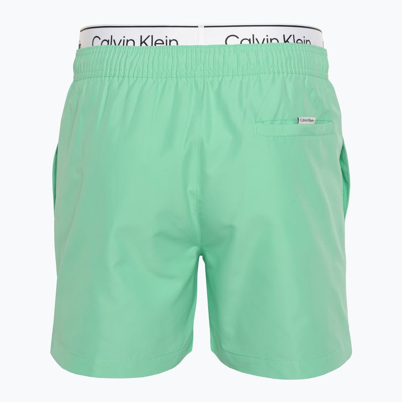 Ανδρικό Calvin Klein Medium Double WB cabbage μαγιό σορτς 2