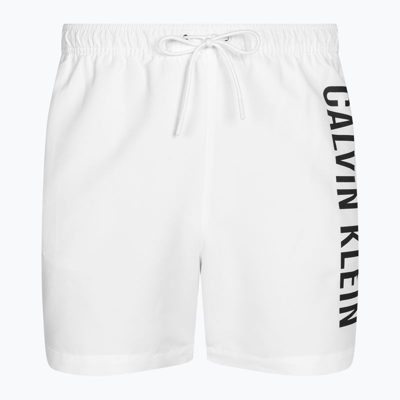 Ανδρικό Calvin Klein Medium Drawstring κλασικό λευκό μαγιό σορτς