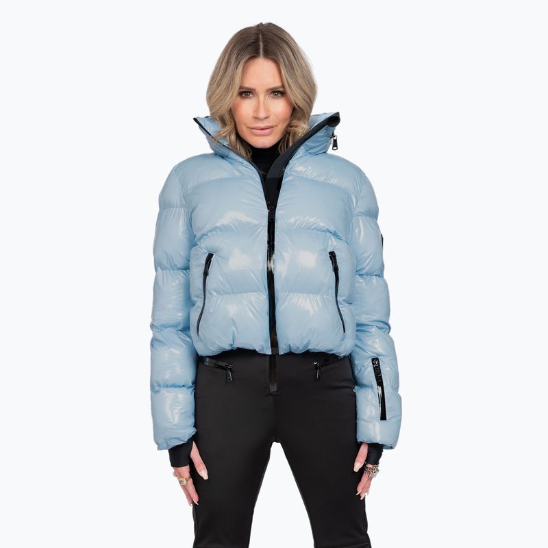 Γυναικείο σακάκι σκι Nikkie Gstaad Laquer Jacket powder blue