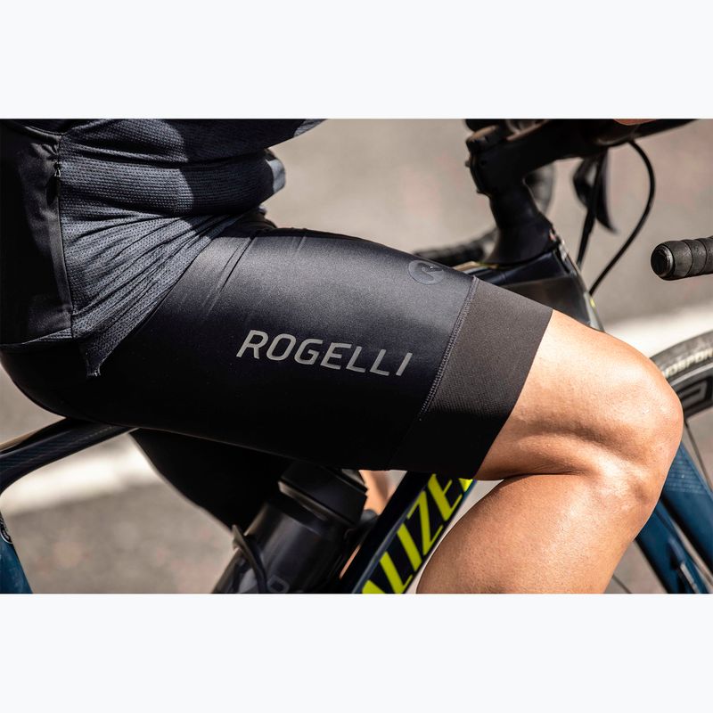 Ανδρικό ποδηλατικό σορτς Rogelli Essential Bib Short black 6