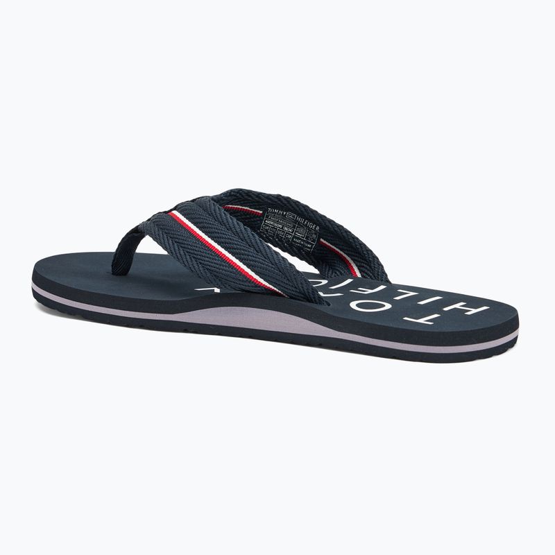 Ανδρικά σανδάλια Tommy Hilfiger Web Beach Sandal desert sky σαγιονάρες 3