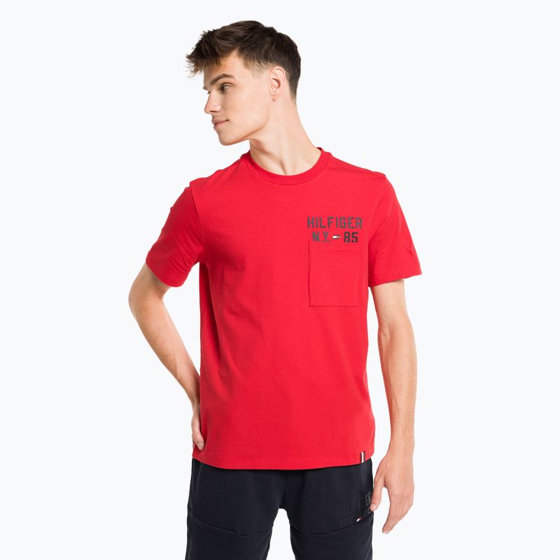 Ανδρικό Tommy Hilfiger Graphic Tee κόκκινο