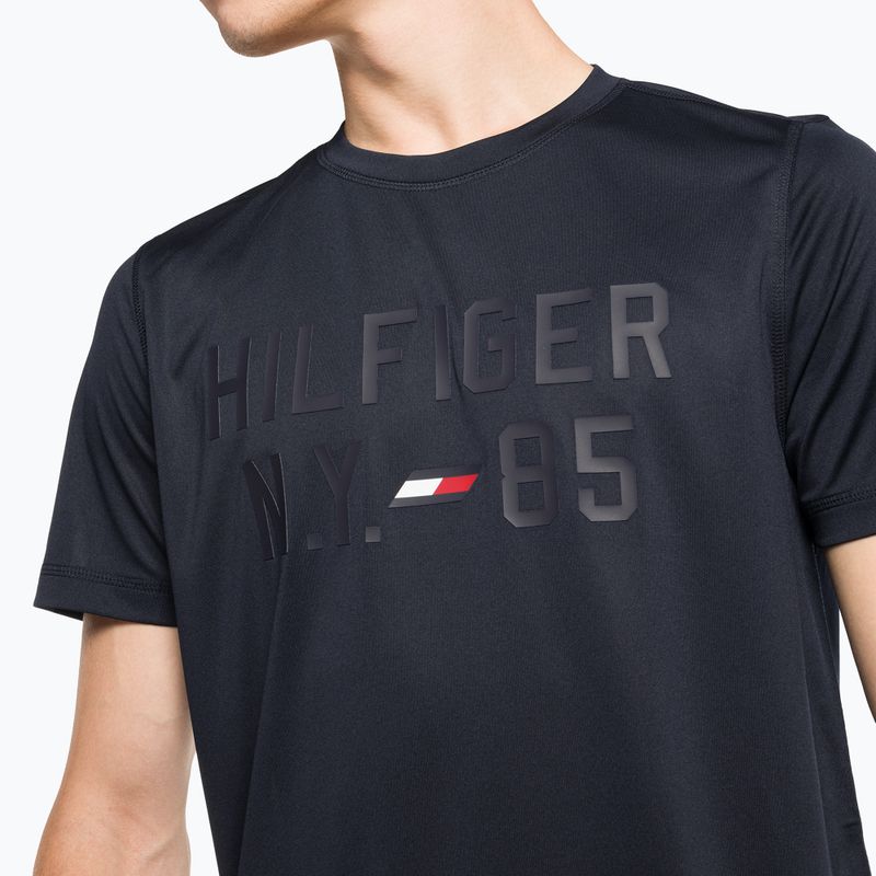 Ανδρικό Tommy Hilfiger Graphic Training T-shirt μπλε 4