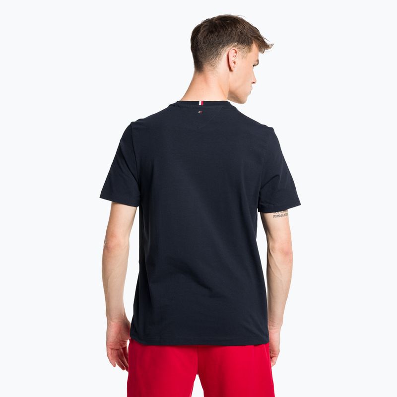 Ανδρικό Tommy Hilfiger Graphic Tee μπλε 3