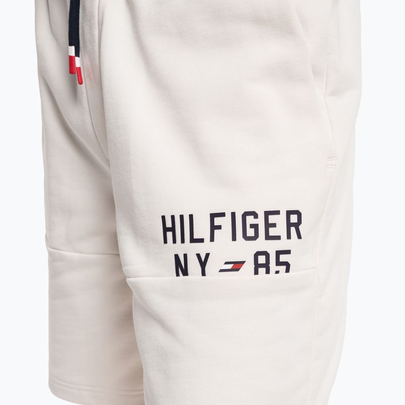 Ανδρικό Tommy Hilfiger Graphic Sweatshort μπεζ 4