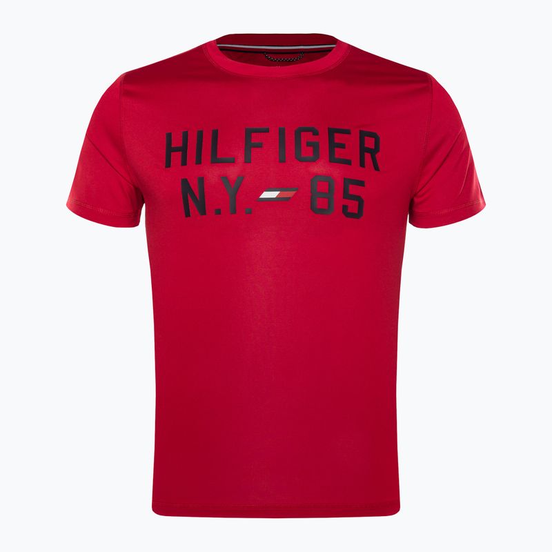 Ανδρικό Tommy Hilfiger Graphic Training T-shirt κόκκινο 5