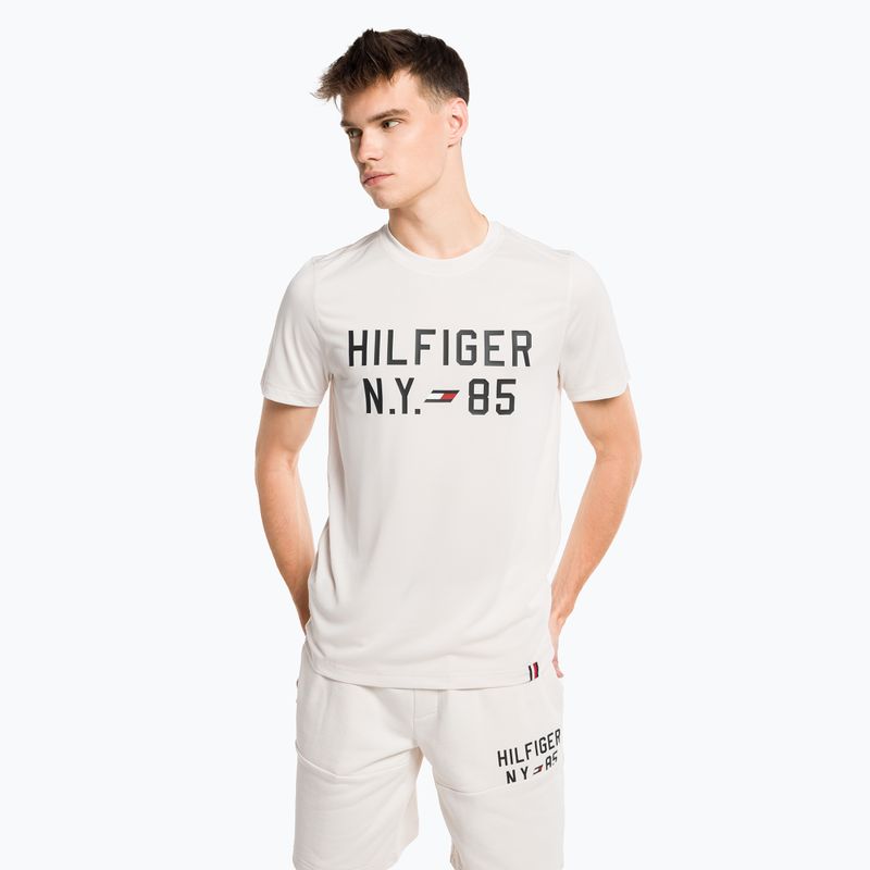 Ανδρικό Tommy Hilfiger Graphic Training T-shirt μπεζ