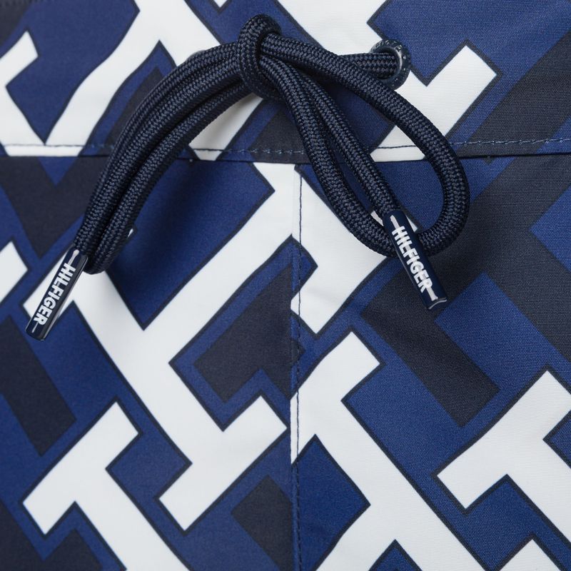 Ανδρικά Tommy Hilfiger Sf Medium Drawstring Print μαγιό σορτς μπλε 3