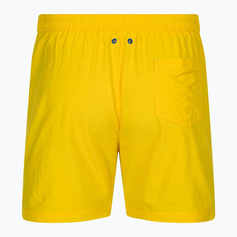 Ανδρικό σορτς κολύμβησης Tommy Jeans SF Medium Drawstring Side Tape vivid yellow 2