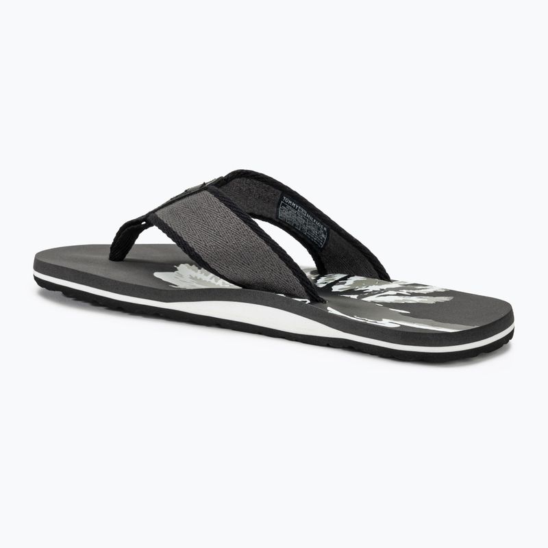 Ανδρικές σαγιονάρες Tommy Hilfiger Palm Print Beach Sandal dark ash 3