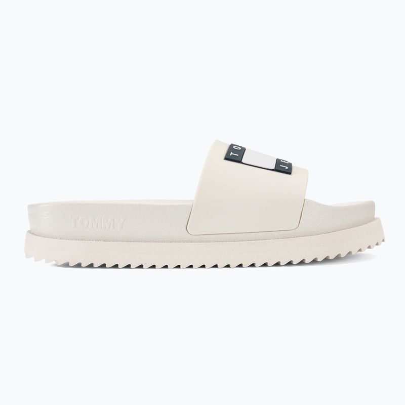 Γυναικείες παντόφλες Tommy Jeans Elevated Flatform Slide ecru 2