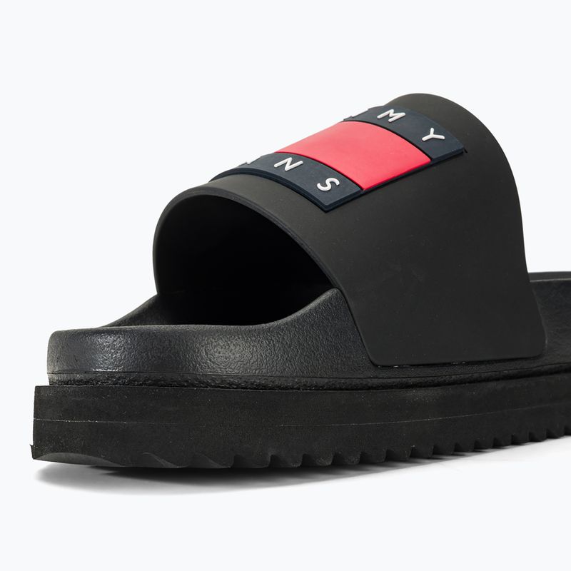 Γυναικείες παντόφλες Tommy Jeans Elevated Flatform Slide black 8