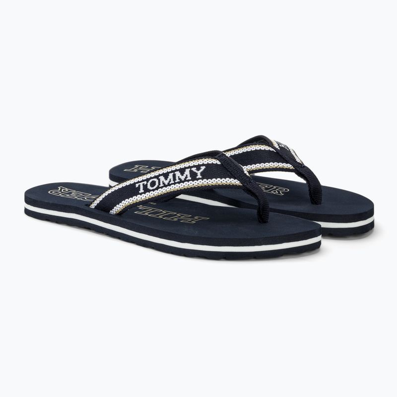 Tommy Hilfiger Beach Sandal γυναικεία σανδάλια space blue 4