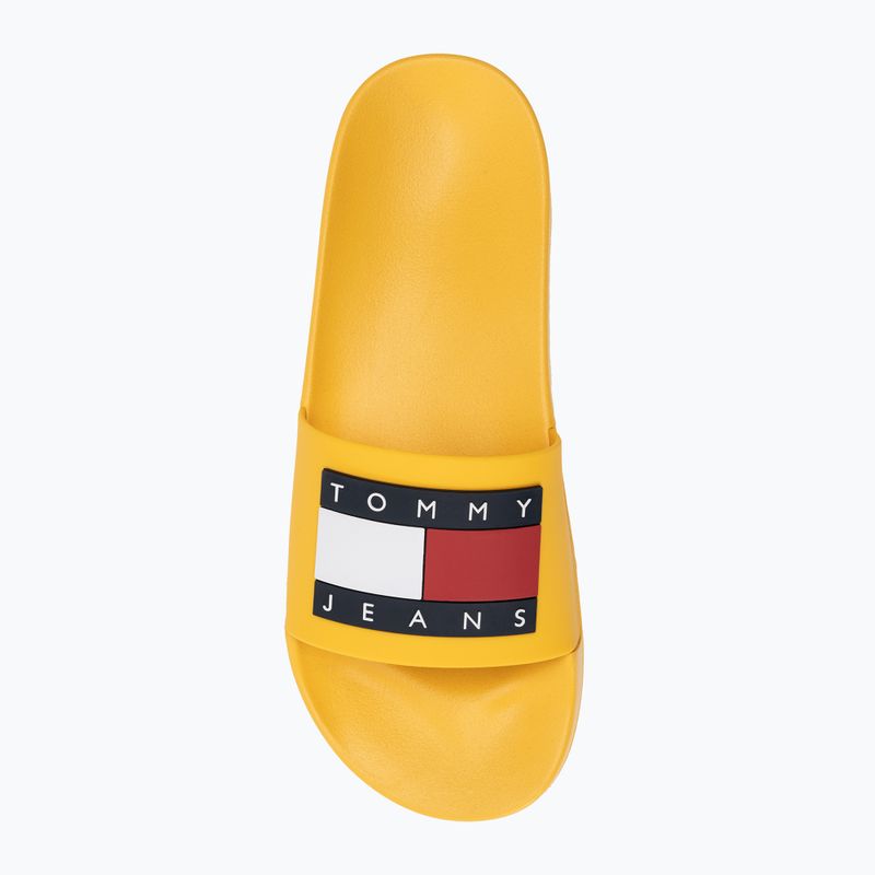 Ανδρικές παντόφλες Tommy Jeans Pool Slide Ess warm yellow 5