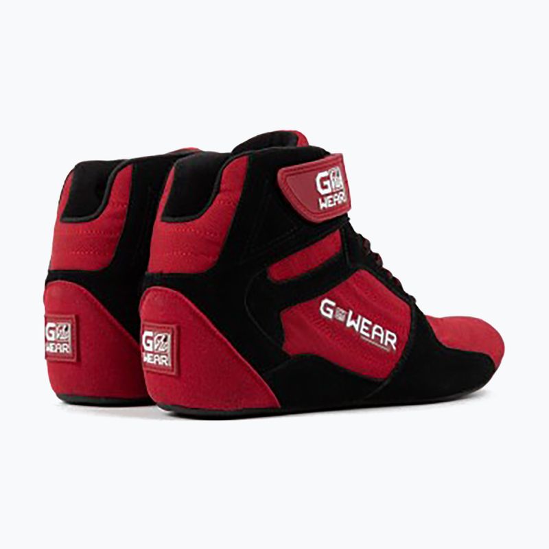 Ανδρικά παπούτσια προπόνησης Gorilla Wear Pro High Tops κόκκινο/μαύρο 12