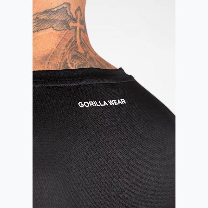 Gorilla Wear ανδρικό μπλουζάκι προπόνησης Vernon μαύρο 6