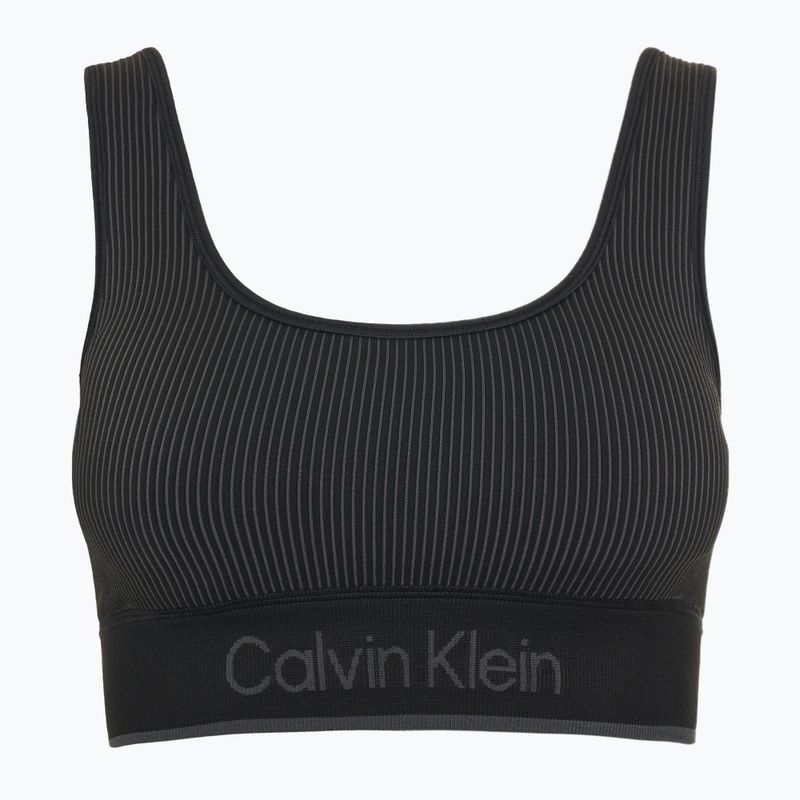 Calvin Klein σουτιέν προπόνησης 00GWS4K220 Seamless Medium Support μαύρο