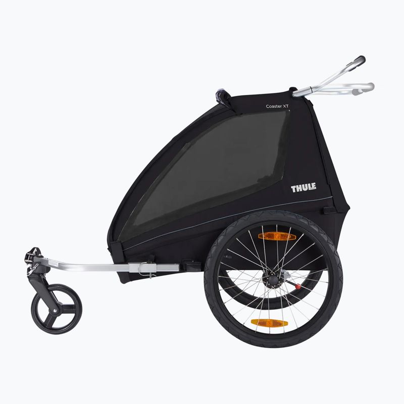 Thule Coaster XT Bike Trailer+Stroll ρυμουλκούμενο ποδηλάτου δύο ατόμων μαύρο 10101810 2