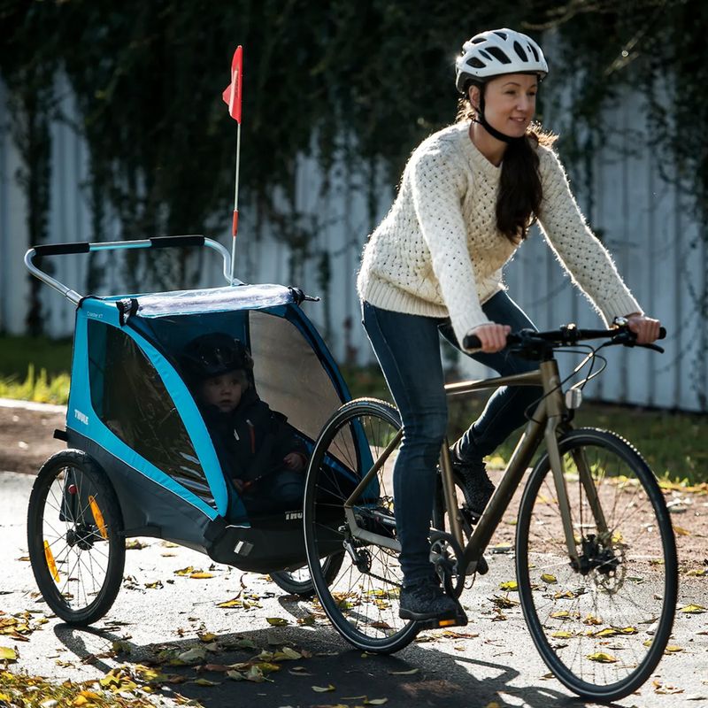 Thule Coaster XT Bike Trailer+Stroll ρυμουλκούμενο ποδηλάτου δύο ατόμων μαύρο 10101810 6