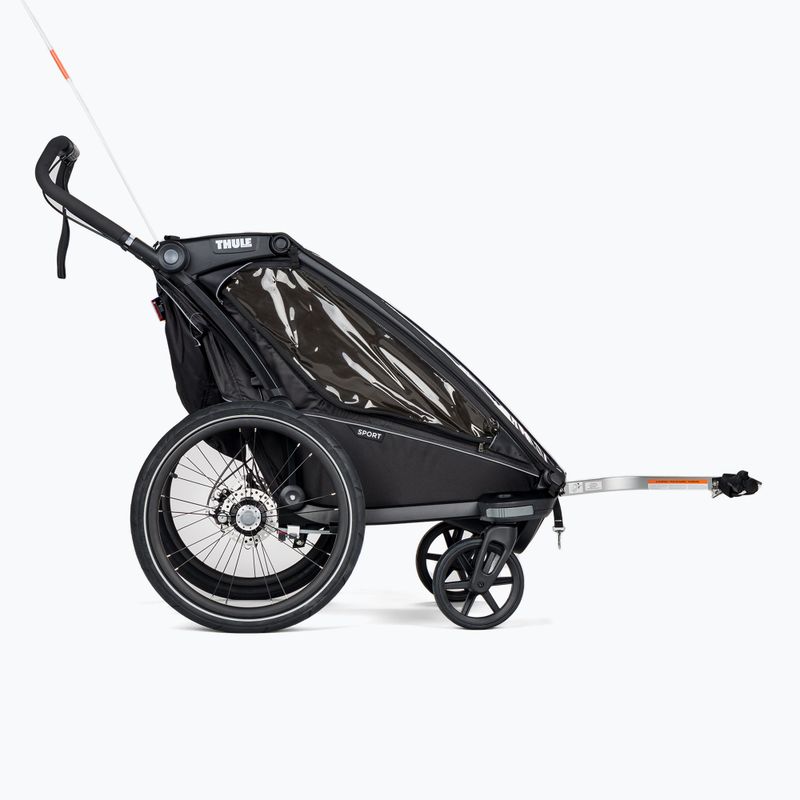 Thule Chariot Sport μονό ρυμουλκούμενο ποδηλάτου μαύρο 10201021 2