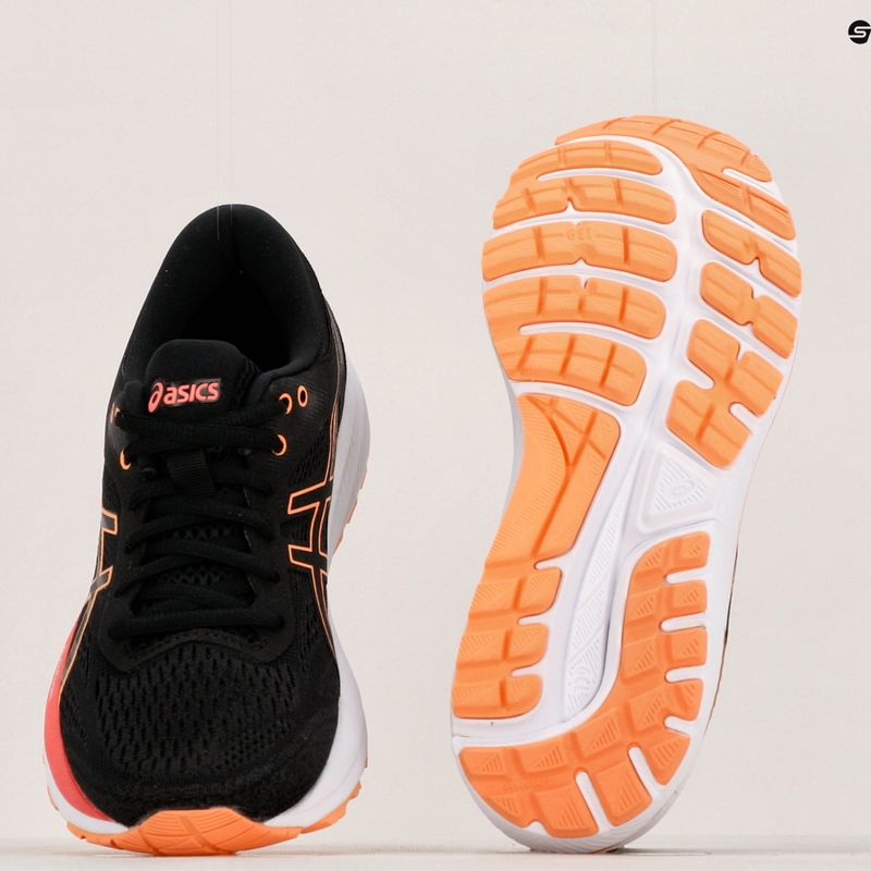 ASICS Gel-Glorify 5 γυναικεία παπούτσια τρεξίματος μαύρο/καλοκαιρινή αμμουδιά 15