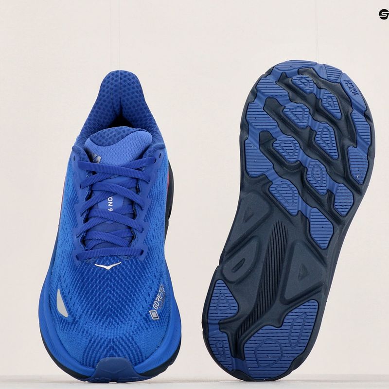 Γυναικεία παπούτσια για τρέξιμο HOKA Clifton 9 GTX εκθαμβωτικό μπλε/απογευματινό ουρανό 12