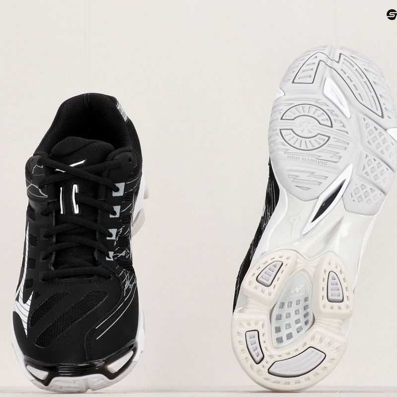 Ανδρικά παπούτσια βόλεϊ Mizuno Wave Voltage μαύρο/ασημί 10