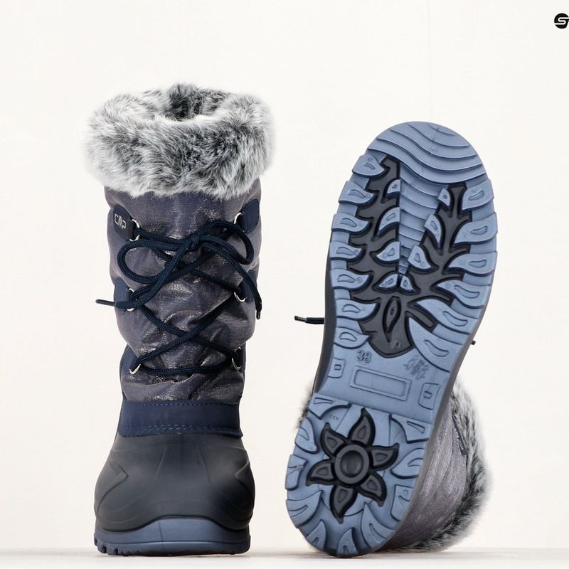 CMP Γυναικεία Snowboots Nietos Low Wp μαύρο/μπλε 14