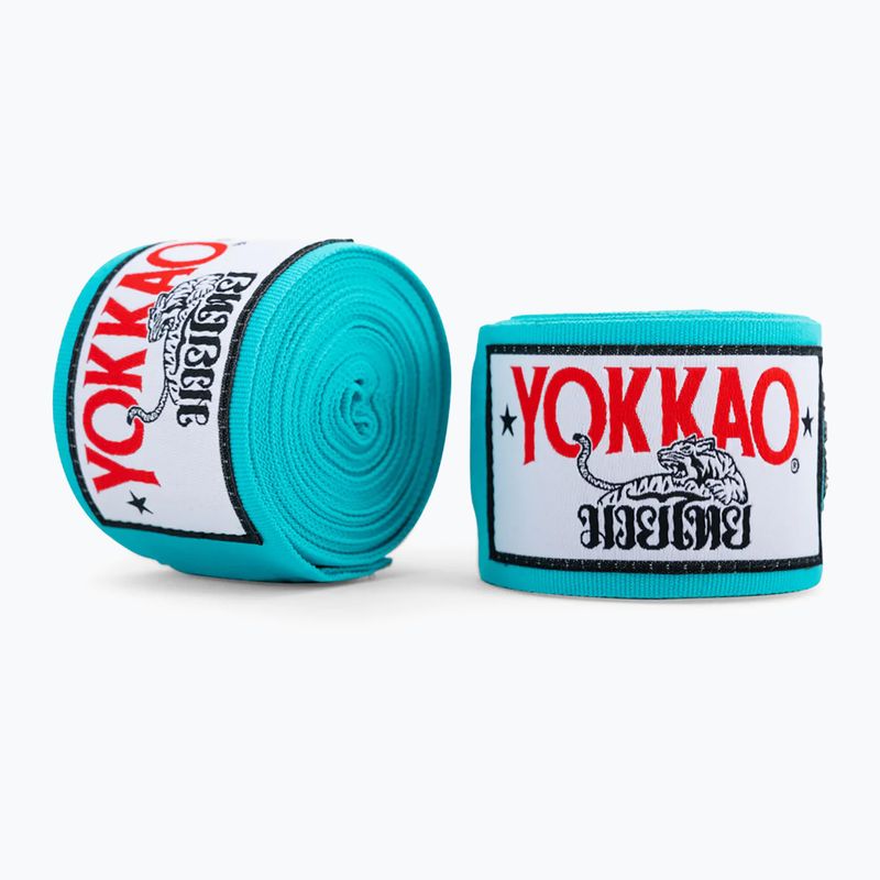 YOKKAO Premium Sky Blue επίδεσμοι πυγμαχίας HW-2-5