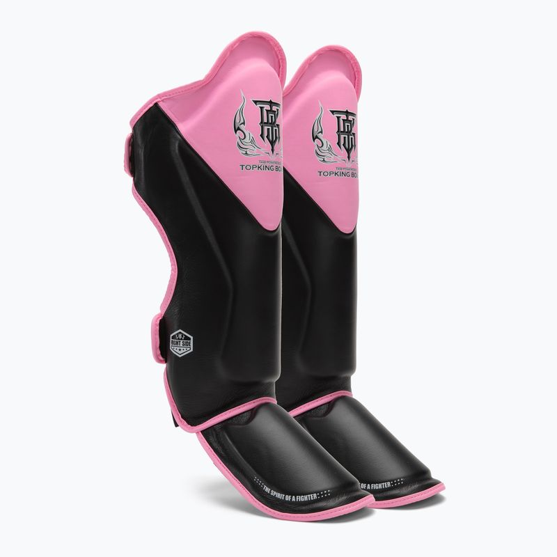 Προστατευτικά κνήμης και ποδιών Top King Shin Guards Blend black/pink