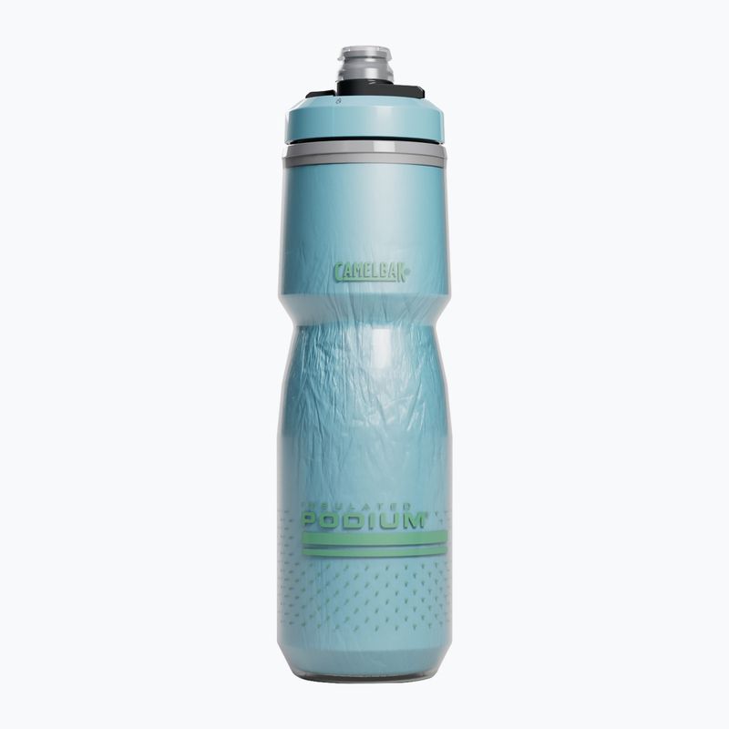 CamelBak Podium Chill 710 ml κρυστάλλινο μπλε μπουκάλι ποδηλάτου