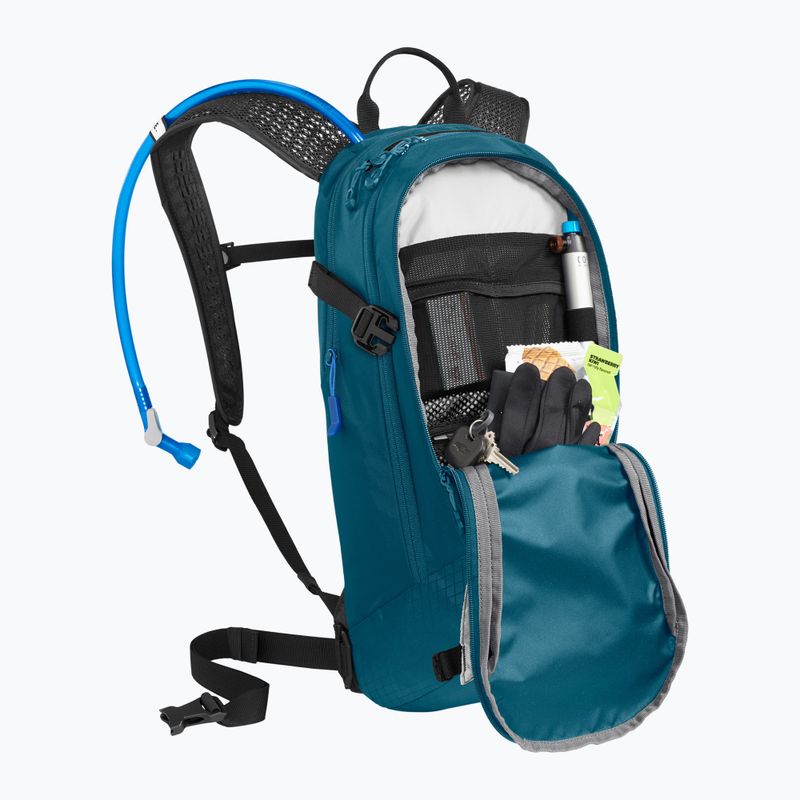 CamelBak M.U.L.E. 12 λίτρων σακίδιο ποδηλάτου με δοχείο 3 λίτρων S25 moroccan blue/ black 8