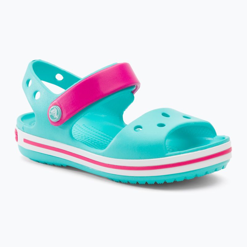 Crocs Crockband Παιδικά Σανδάλια πισίνα/καραμέλα ροζ