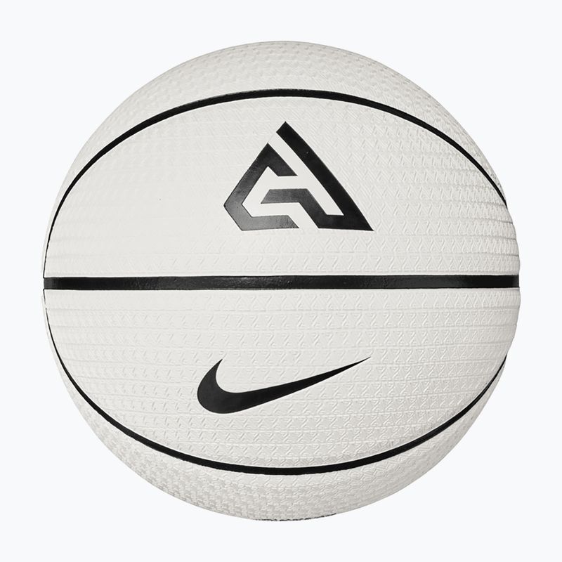 Μπάλα μπάσκετ Nike Playground 8P 2.0 G Antetokounmpo pale ivory/black/black/black μέγεθος 7 5