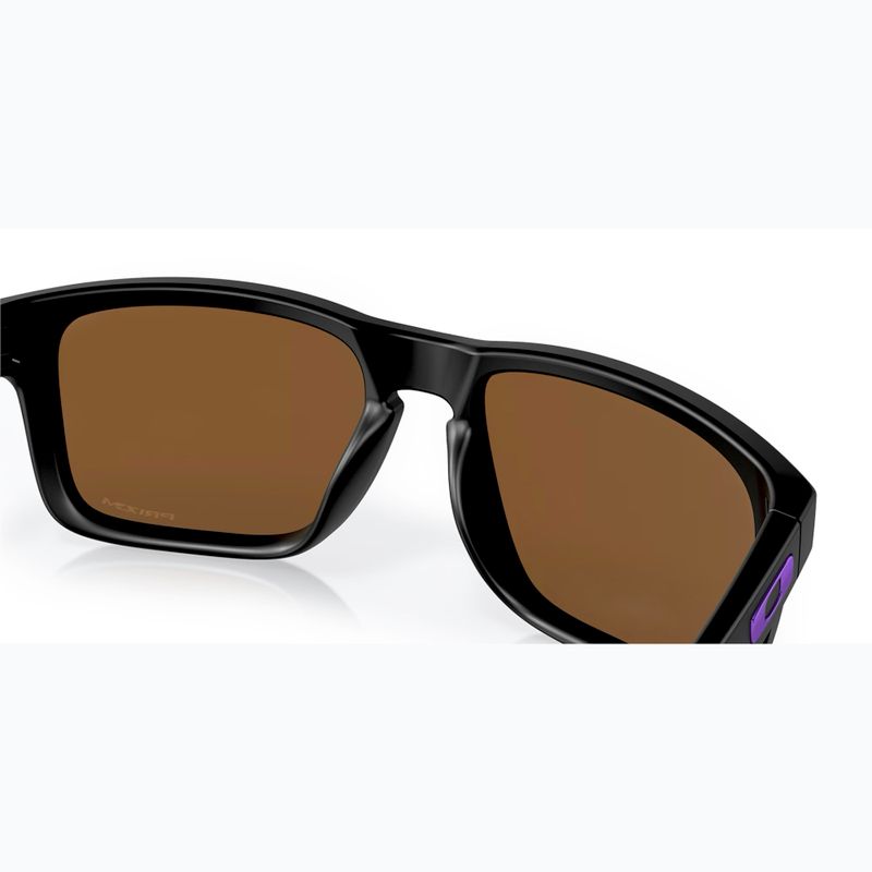 Oakley Holbrook γυαλιά ηλίου μαύρο ματ/βιολετίprizm 7