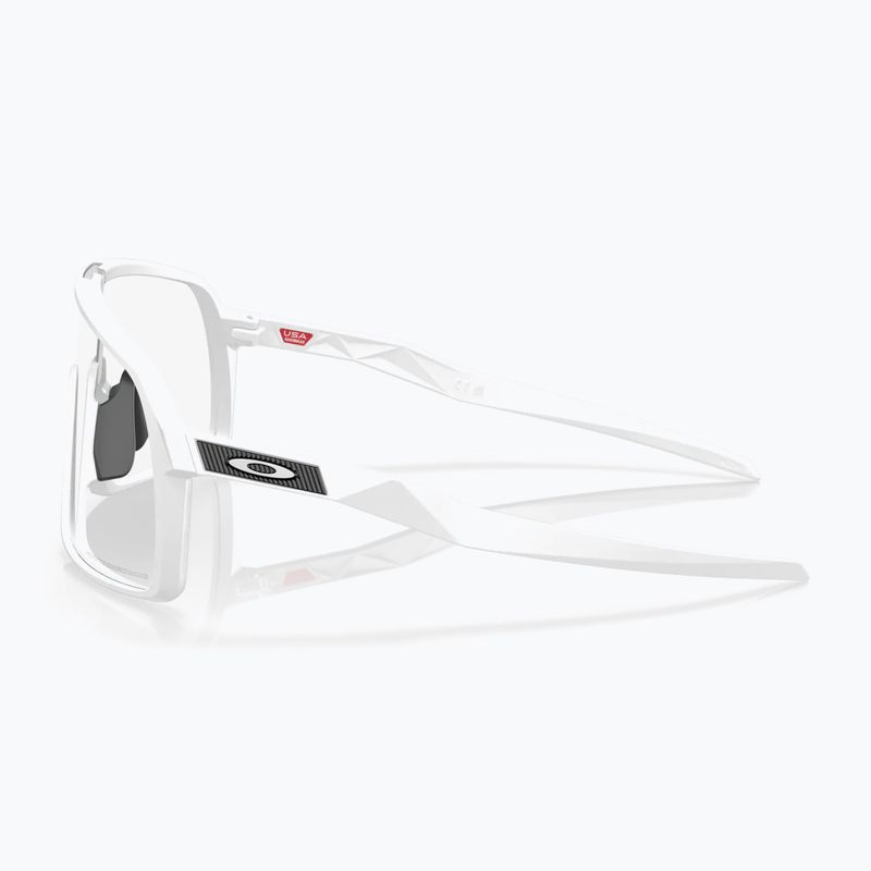 Oakley Sutro ματ λευκό/καθαρό έως μαύρο φωτοχρωμικά γυαλιά ποδηλασίας 0OO9406 8