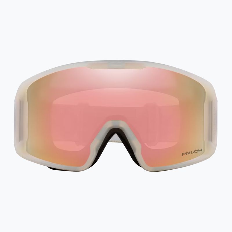 Oakley Line Miner M matte b1b cool grey/prizm rose gold iridium γυαλιά σκι 2