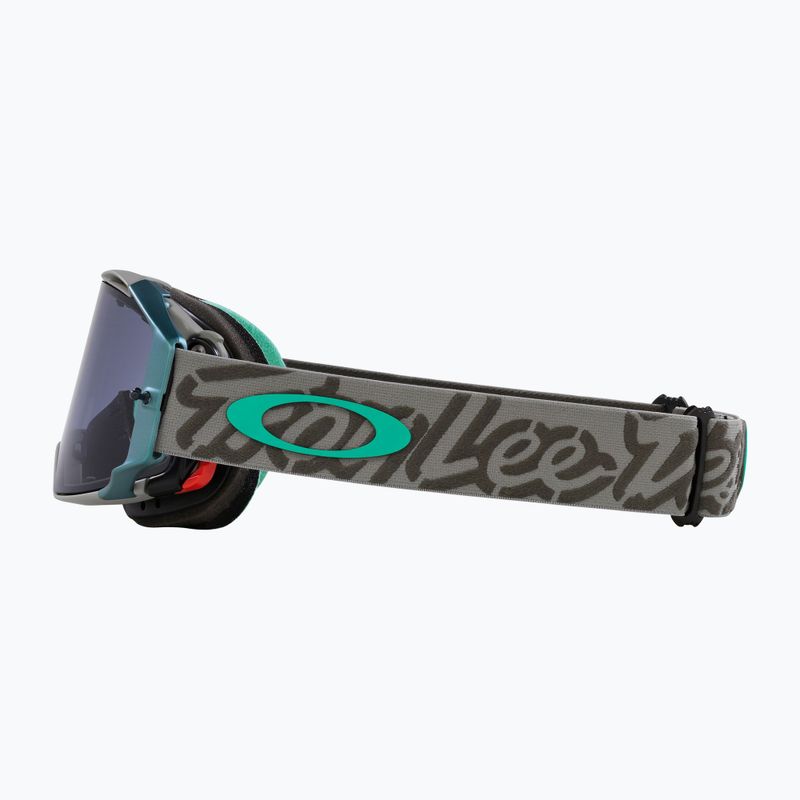 Γυαλιά ποδηλασίας Oakley Airbrake MTB tld tactical green/light grey 6